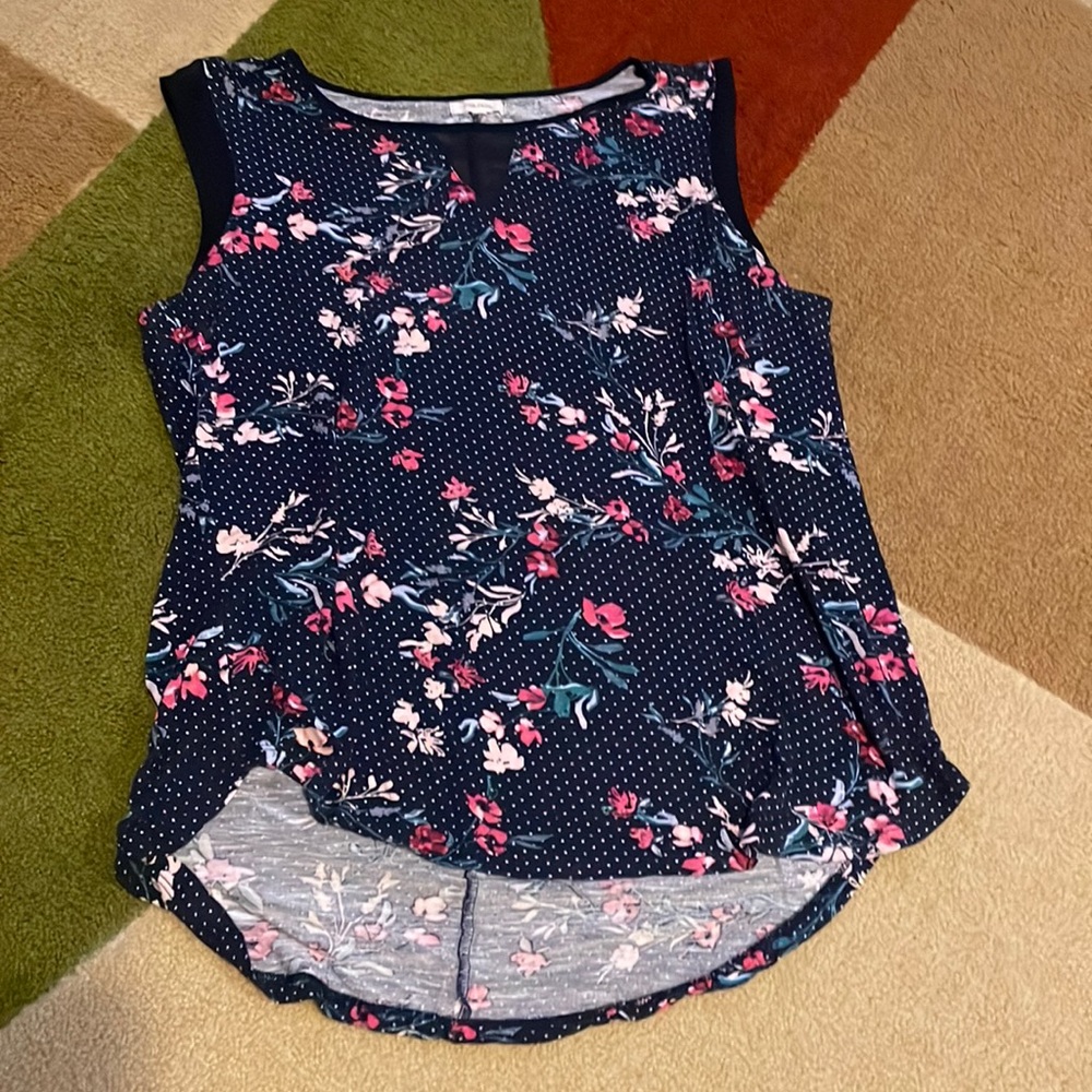 Flowered sleeveless top from Maurice’s
